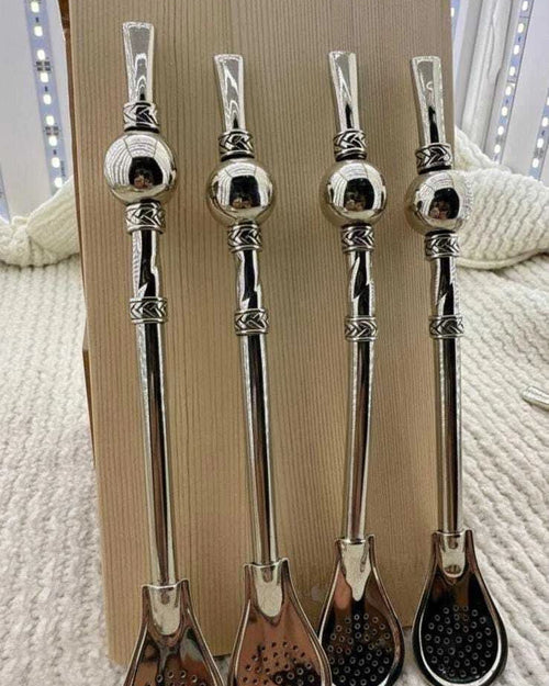 BOMBILLA CON 1 BOCHA DE ALPACA