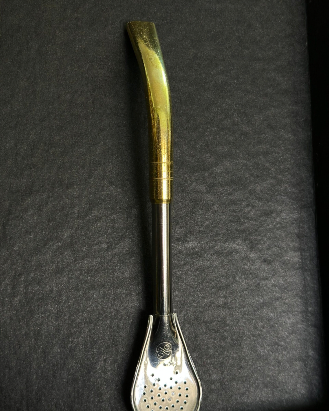 BOMBILLA PICO DE LORO PICO DORADO ACERO INOX