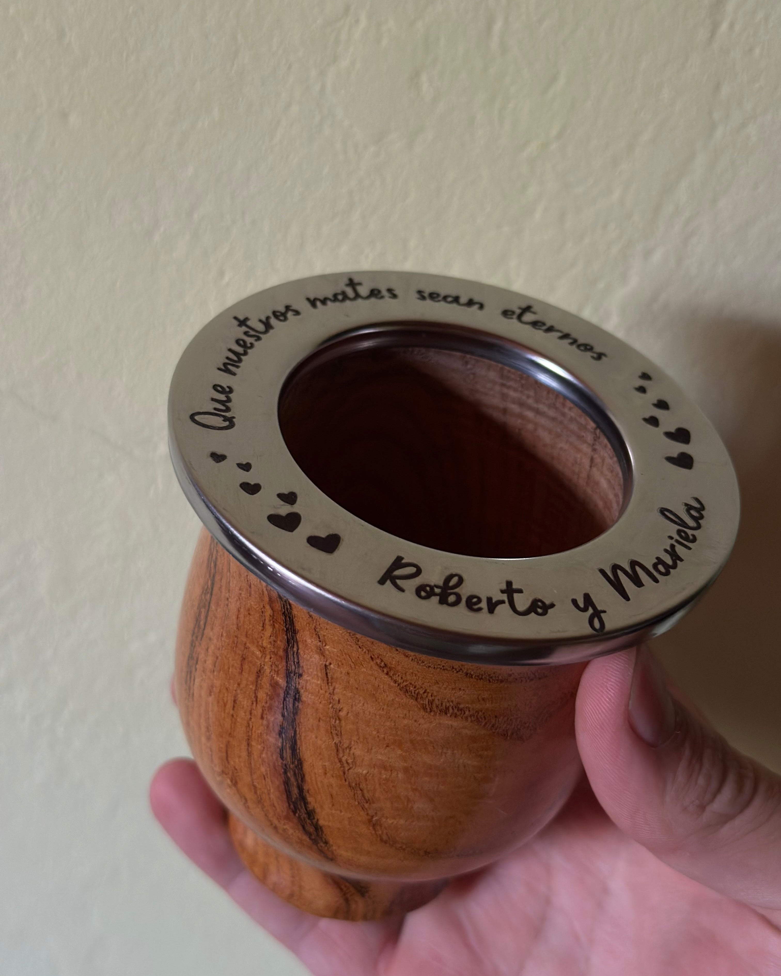 MATE CAMIONERO DE ALGARROBO