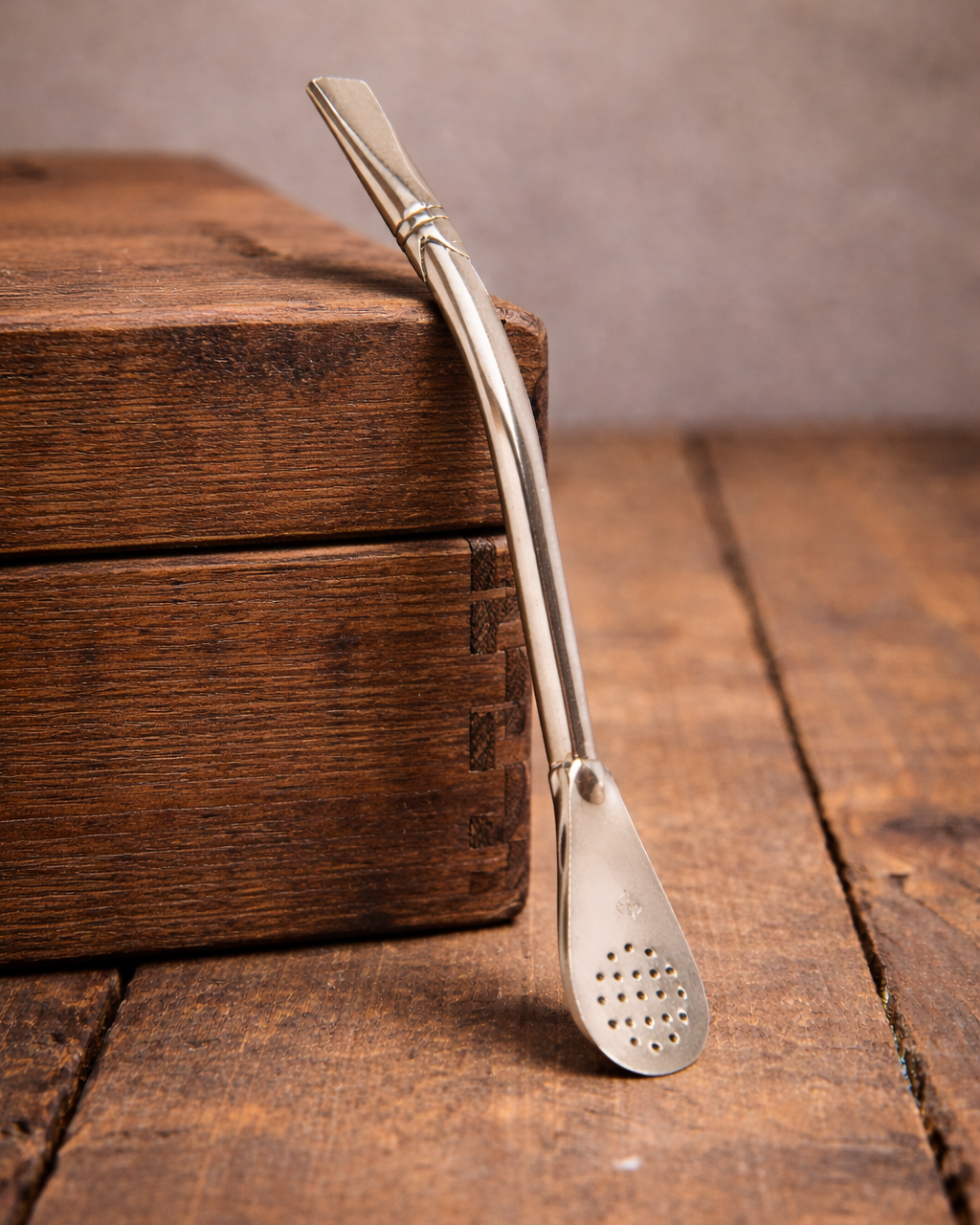 BOMBILLA PICO DE REY DE ALPACA